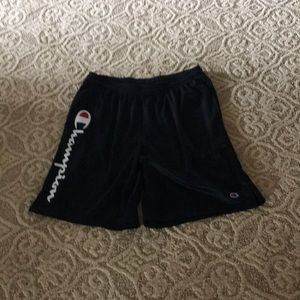 Men’s Champion basketball shorts.